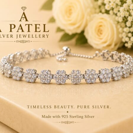 Blooming Daisy 925 Sterling Silver Bracelet