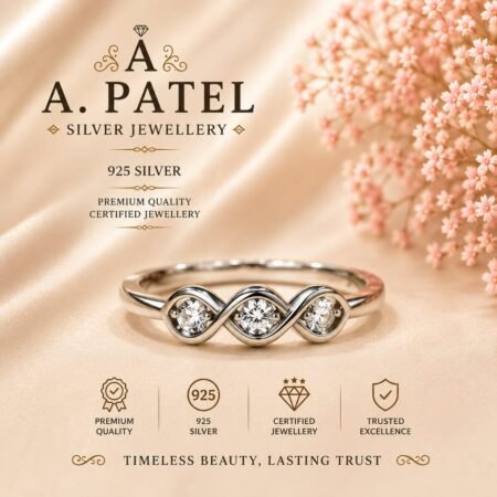 Infinity Trio Diamond Ring