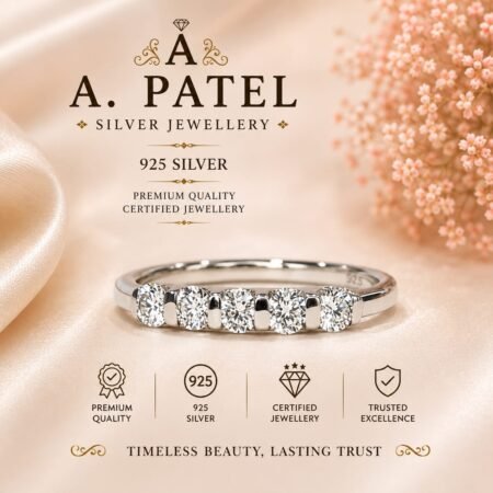 Five Stone Diamond Band Ring