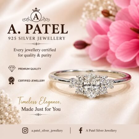 Velvet Spark Oval Ring