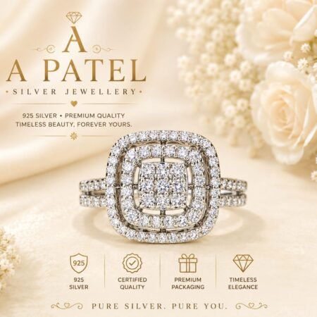 Royal Halo Cushion Ring