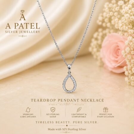 Teardrop Pendant Necklace