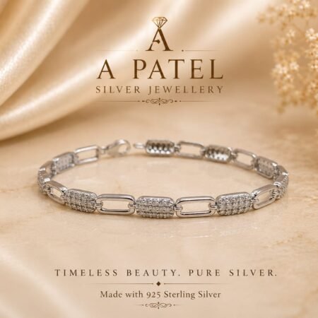 Celestial Link Tennis Bracelet