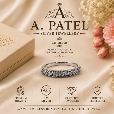 Twisted Elegance Pavé 925 Sterling Silver Ring